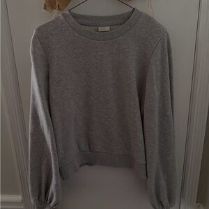 a new day Light Gray Knit Sweatshirt